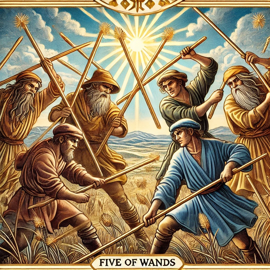 Five of Wands: Unraveling the Symbolism and Meaning