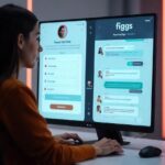 Figgs AI platform interface showcasing interactive chatbot creation and customization.